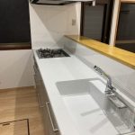 ミッテ人大カウンター・シンク施工例